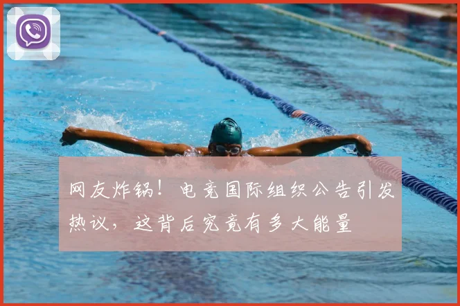 网友炸锅！电竞国际组织公告引发热议，这背后究竟有多大能量